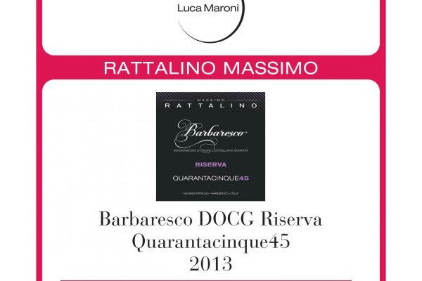 Luca Maroni Barbaresco riserva 90 punti